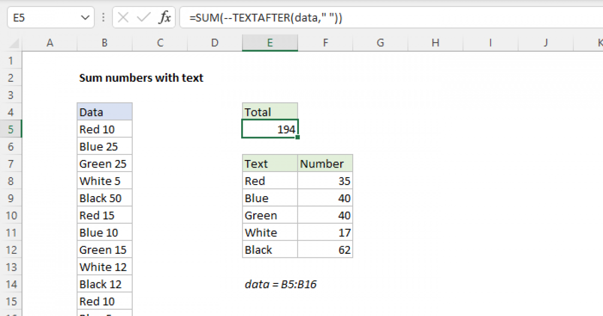 sum-numbers-with-text-excel-formula-exceljet